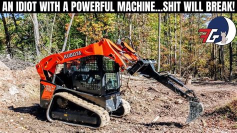 diggingup stump with a skid steer attachments fronthoe on utube|stump bucket attachment.